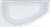 Акриловая ванна Triton Бэлла 140х76 правая - фото, отзывы, цена