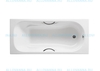 Чугунная ванна Roca MALIBU 160x70 с отверстиями для ручек - фото, отзывы, цена