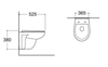 Унитаз подвесной Aquatek Каир AQ1170-00 безободковый, сиденье микролифт - фото, отзывы, цена