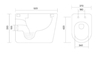 Унитаз подвесной безободковый Aquatek Альфа, тонкое сиденье микролифт, AQ1910-00 - фото, отзывы, цена