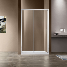Душевая дверь Vincea Garda VDS-1G105CL, 1050, хром, стекло прозрачное - фото, отзывы, цена