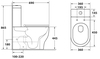 Унитаз-компакт OWL Tid Cirkel-G, 3/6 л, арматура WDI, сиденье дюропласт с микролифтом - фото, отзывы, цена