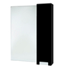 Зеркальный шкаф Bellezza Пегас-60, черный, правый - фото, отзывы, цена