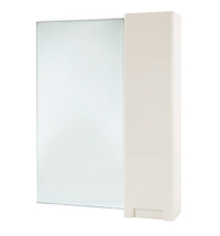 Зеркальный шкаф Bellezza Пегас-90, бежевый, правый - фото, отзывы, цена