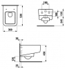 Унитаз подвесной Laufen Pro S Rimless без ободка 8.2096.2.000.000.1 сиденье микролифт  - фото, отзывы, цена