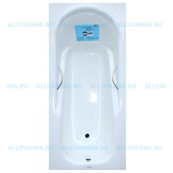 Чугунная ванна Aqualux 170x80 ZYA 19 с отверстиями под ручки, с уценкой - фото, отзывы, цена