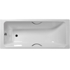 Ванна чугунная Оптима 160х70 с отверстиями под ручки - фото, отзывы, цена