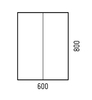 Шкаф подвесной Corozo Алабама 60, белый - фото, отзывы, цена