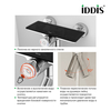 Смеситель для ванны Iddis Shelfy, с управлением Push Control, SHESBBTi02WA - фото, отзывы, цена