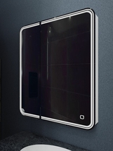 Зеркало-шкаф с подсветкой Art & Max, правый Art & Max Verona 800x800 - фото, отзывы, цена