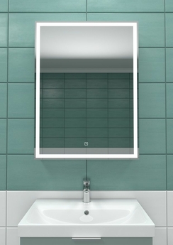 Зеркало-шкаф с подсветкой Art & Max Techno 550x800 - фото, отзывы, цена
