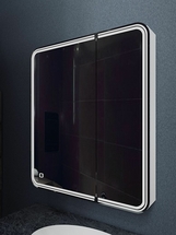 Зеркало-шкаф с подсветкой Art & Max, левый Art & Max Verona 800x800 - фото, отзывы, цена