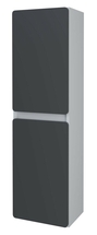 Шкаф-пенал подвесной Stella Polar Корделия 35, универсальный, серый - фото, отзывы, цена