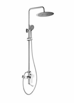 Душевая стойка со смесителем для ванны BelBagno ANCONA-VSCM-CRM - фото, отзывы, цена
