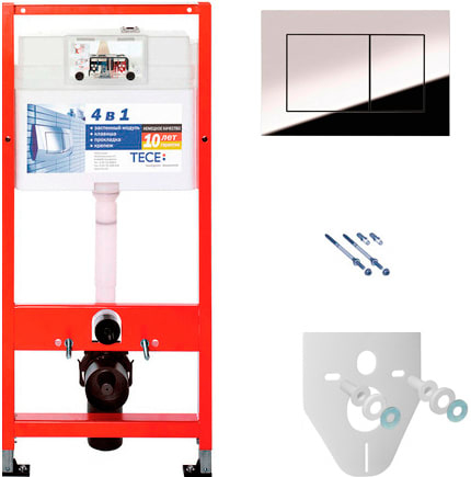 Комплект для установки подвесного унитаза tecebase