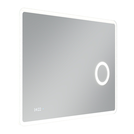 Зеркало Sancos Arcadia 1.0 1000х700 с подсветкой, часами, линзой, сенсорное управление, AR1.1000 - фото, отзывы, цена