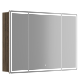 Зеркальный шкаф Sancos Mirror 120, с LED подсветкой, дуб чарльстон, MI120ECH - фото, отзывы, цена