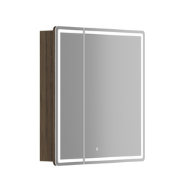 Зеркальный шкаф Sancos Mirror 70, с LED подсветкой, дуб чарльстон, MI70ECH - фото, отзывы, цена