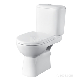Унитаз-компакт Roca Access косой выпуск, сиденье микролифт 34P23900Y - фото, отзывы, цена