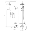Душевая система Lemark Verba LM11462C - фото, отзывы, цена