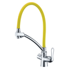 Смеситель Lemark Comfort LM3070C-Yellow для кухни с подключением к фильтру с питьевой водой - фото, отзывы, цена