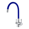 Смеситель Lemark Comfort LM3075C-Blue для кухни с подключением к фильтру с питьевой водой - фото, отзывы, цена