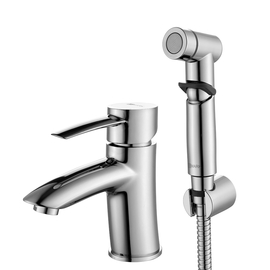 Смеситель Lemark Atlantiss LM3216C для раковины с гигиеническим душем - фото, отзывы, цена