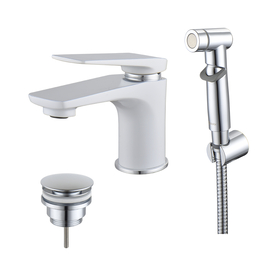 Смеситель Lemark Allegro LM5916CW для раковины с гигиеническим душем - фото, отзывы, цена