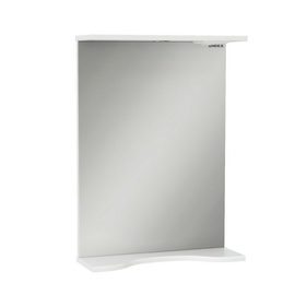 Зеркало Onika Коралл 50 с подсветкой, белое - фото, отзывы, цена