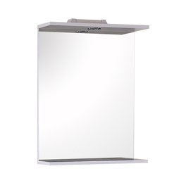 Зеркало Onika Омега 52 с подсветкой, белое - фото, отзывы, цена