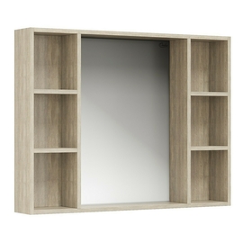 Зеркало-шкаф Onika Тимбер 100, дуб сонома - фото, отзывы, цена