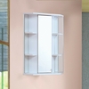 Зеркало-шкаф Onika Кредо 35, угловой, белый - фото, отзывы, цена