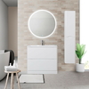 Тумба с раковиной напольная BelBagno ACQUA 80 Bianco Lucido, раковина белая - фото, отзывы, цена