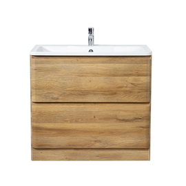 Тумба с раковиной напольная BelBagno ALBANO 100 Rovere Rustico, раковина белая - фото, отзывы, цена