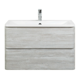 Тумба с раковиной подвесная BelBagno ALBANO 90 Rovere Vintage Bianco, раковина белая - фото, отзывы, цена