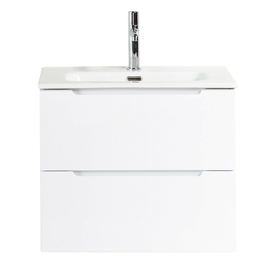 Тумба с раковиной подвесная BelBagno ETNA 39 60 Bianco Lucido, раковина белая - фото, отзывы, цена