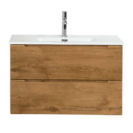 Тумба с раковиной подвесная BelBagno ETNA 39 70 Rovere Nature, раковина белая - фото, отзывы, цена