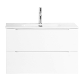 Тумба с раковиной подвесная BelBagno ETNA 39 80 Bianco Lucido, раковина белая - фото, отзывы, цена