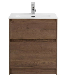 Тумба с раковиной напольная BelBagno KRAFT 39 60 Rovere Tabacco, раковина белая - фото, отзывы, цена