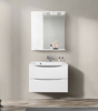 Зеркальный шкаф подвесной BelBagno MARINO-SPC-700/750-1A-BL-P-L - фото, отзывы, цена