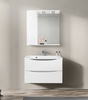 Зеркальный шкаф подвесной BelBagno MARINO-SPC-800/750-1A-BL-P-L - фото, отзывы, цена