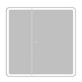 Зеркальный шкаф BelBagno SPC-MAR-600/800-1A-LED-TCH - фото, отзывы, цена