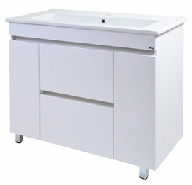 Тумба Emmy Джерси 105 2 ящика и 2 двери с умывальником Оскар - фото, отзывы, цена