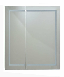 Зеркальный шкаф Emmy Родос 80 с подсветкой правый, 2 двери - фото, отзывы, цена