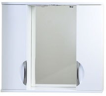 Зеркало со шкафчиком Emmy Милли 80 с подсветкой - фото, отзывы, цена