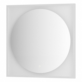 Зеркало с подсветкой Defesto Eclipse 80x80, DF 2238S - фото, отзывы, цена