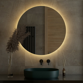 Зеркало с подсветкой Defesto Opti 90 DF 2856R - фото, отзывы, цена