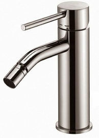 Смеситель для биде Paffoni без донного клапана, Steel looking, LIG131ST - фото, отзывы, цена