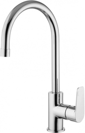 Смеситель для мойки Paffoni Lime с поворотным изливом, хром, LM180CR - фото, отзывы, цена