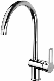 Смеситель для мойки Paffoni с поворотным изливом, хром, RIN180CR - фото, отзывы, цена